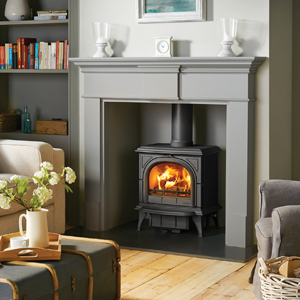The Huntingdon 30 wood burning stove can give a period property an authentic finish.
