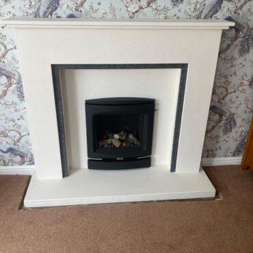 Logic HE Vogue balanced flue gas fire