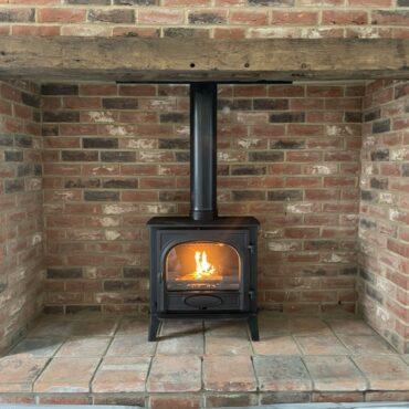 Stovax Stockton 11 wood burner with single door