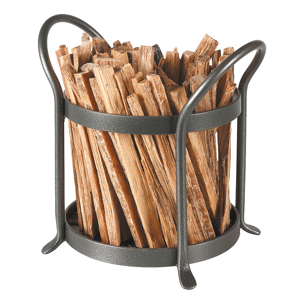 Traditional Vintage Iron Kindling Holder Stovax Accessories
