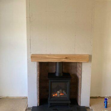 Gazco Sheraton balanced flue gas fire