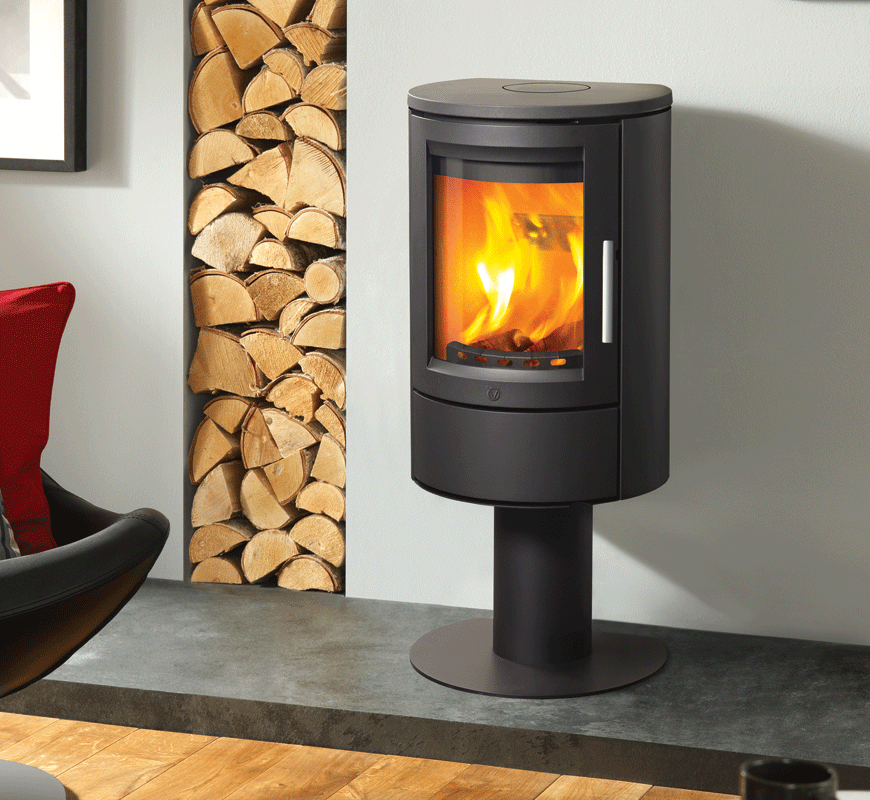 Scandi wood stove