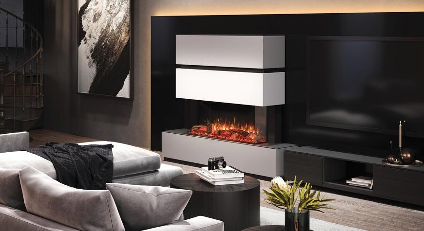 Onyx Avanti 110RW electric fire with Milazzo Suite