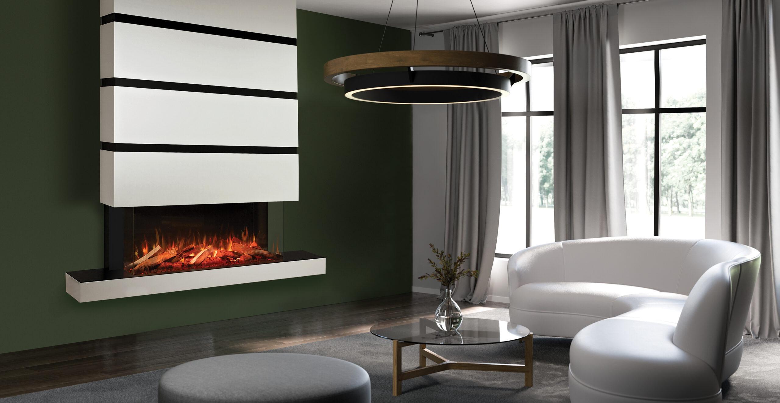 Onyx Avanti electric fireplace.