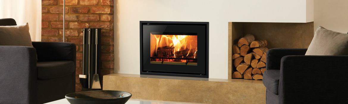 The Stovax Studio 500: stylish landscape wood burning stoves