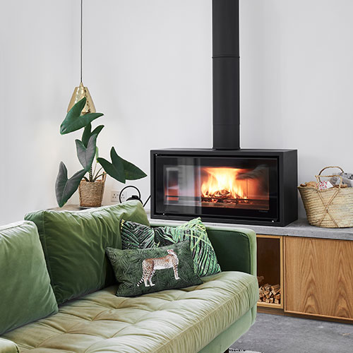 TG Designer Homes, Stovax Studio 2 Freestanding Wood Burning Stove, Perfect Focal Point