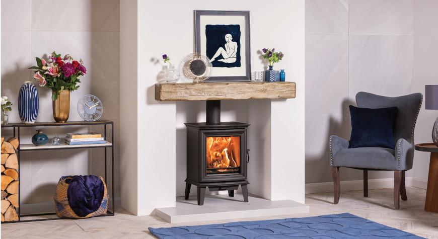 Small wood burning stove Stovax Chesterfield 5