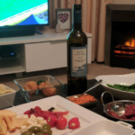 Finals season and there’s still a chill in the air. I can’t wait to rug up with a spread and a bottle of wine in front of the fire this weekend. Here we have one of our Gazco Logic Electric Profil fireplaces blazing in the background. #footyfinals #westcoasteagles2017 #finalsfever #perthrenovation #warmingwasince1974 #gazco #stovaxgazco #stovaxfireplaces #electricfireplaces #firesnoflue #plugandplay #perthbuilders #foodandfire