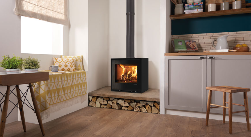 Freestanding Elise 540 Wood Burning and Multi-fuel Stoves - Stovax Stoves