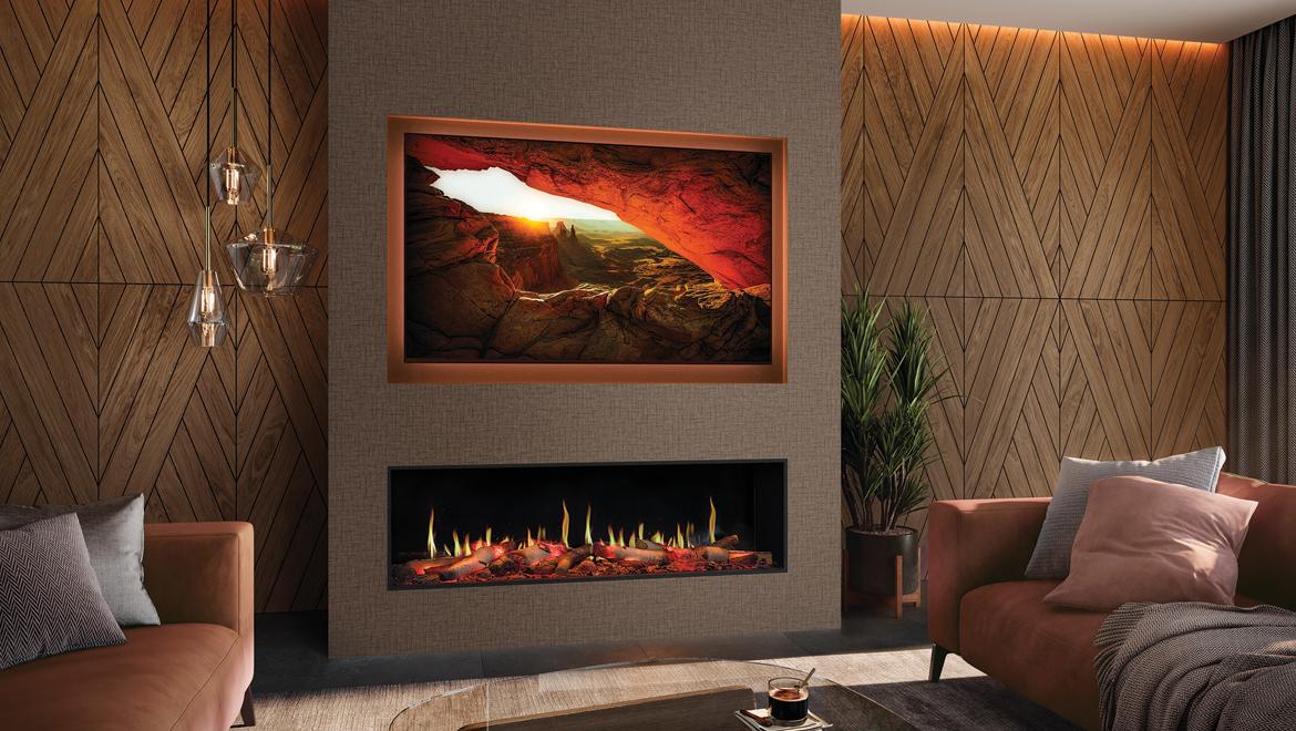 Onyx Fusion Electric Fire. Comprehensive guide to the best electric log burners with wow-factor
