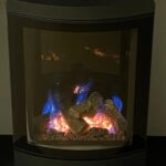 Gazco loft Gaz stove – “SUPERB LOG EFFECT FIRE”