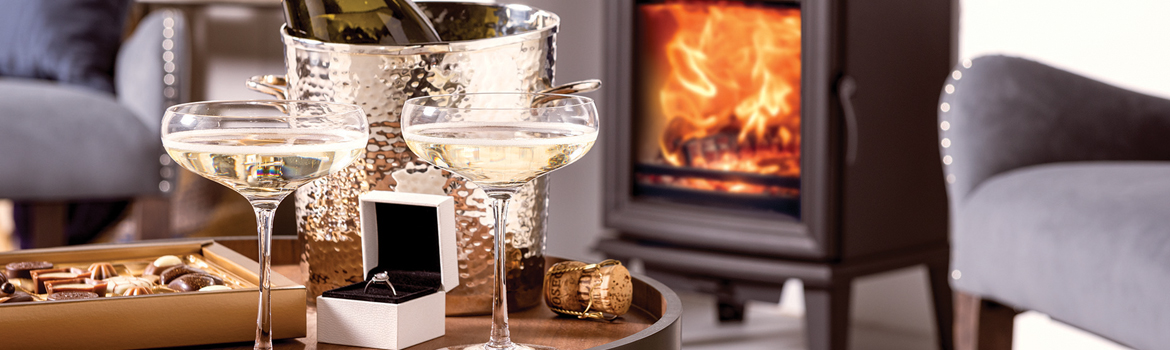 Turn up the heat this Valentine’s Day with a new stove from Stovax & Gazco
