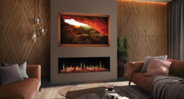 10 Beautiful TV Media Wall Ideas [with electric fireplace]