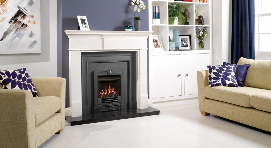 Gazco Logic Convector gas fire with Winchester front