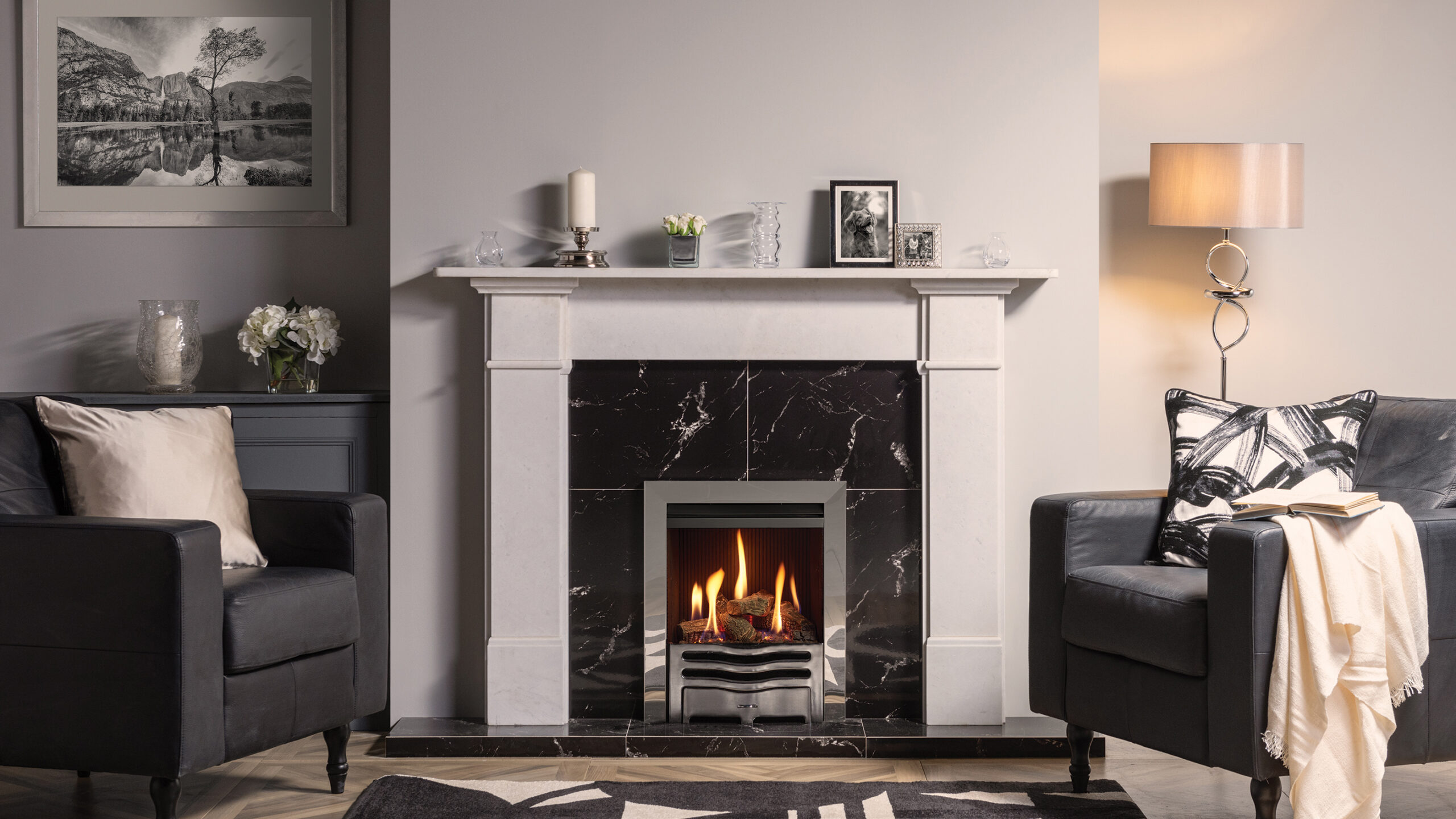  Hearth Mounted Gas Fires