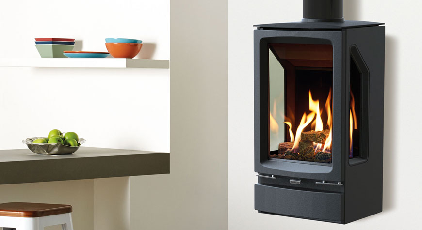 Vogue Midi T Wall Mounted Gas Stoves