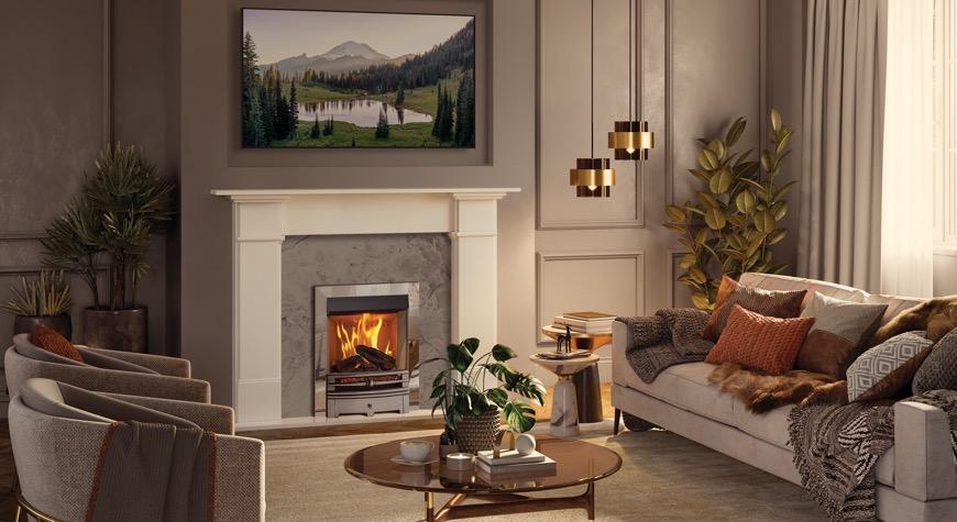 Onyx Mirage 40i Electric Fire. Electric fire for small fireplace.