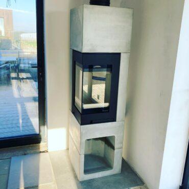 Nordpeis S-31A Odense wood burning fire