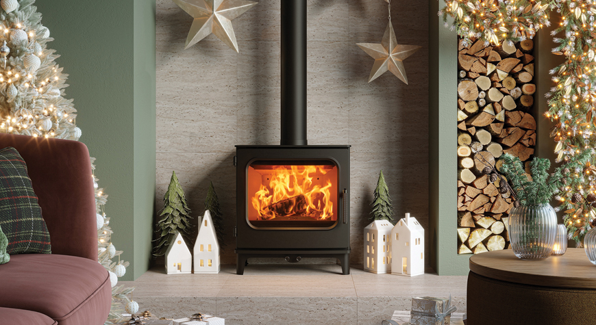 Onyx Olympus Wood burning Stove