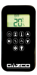 Programmable upgradeable remote control for Riva 53 and 67