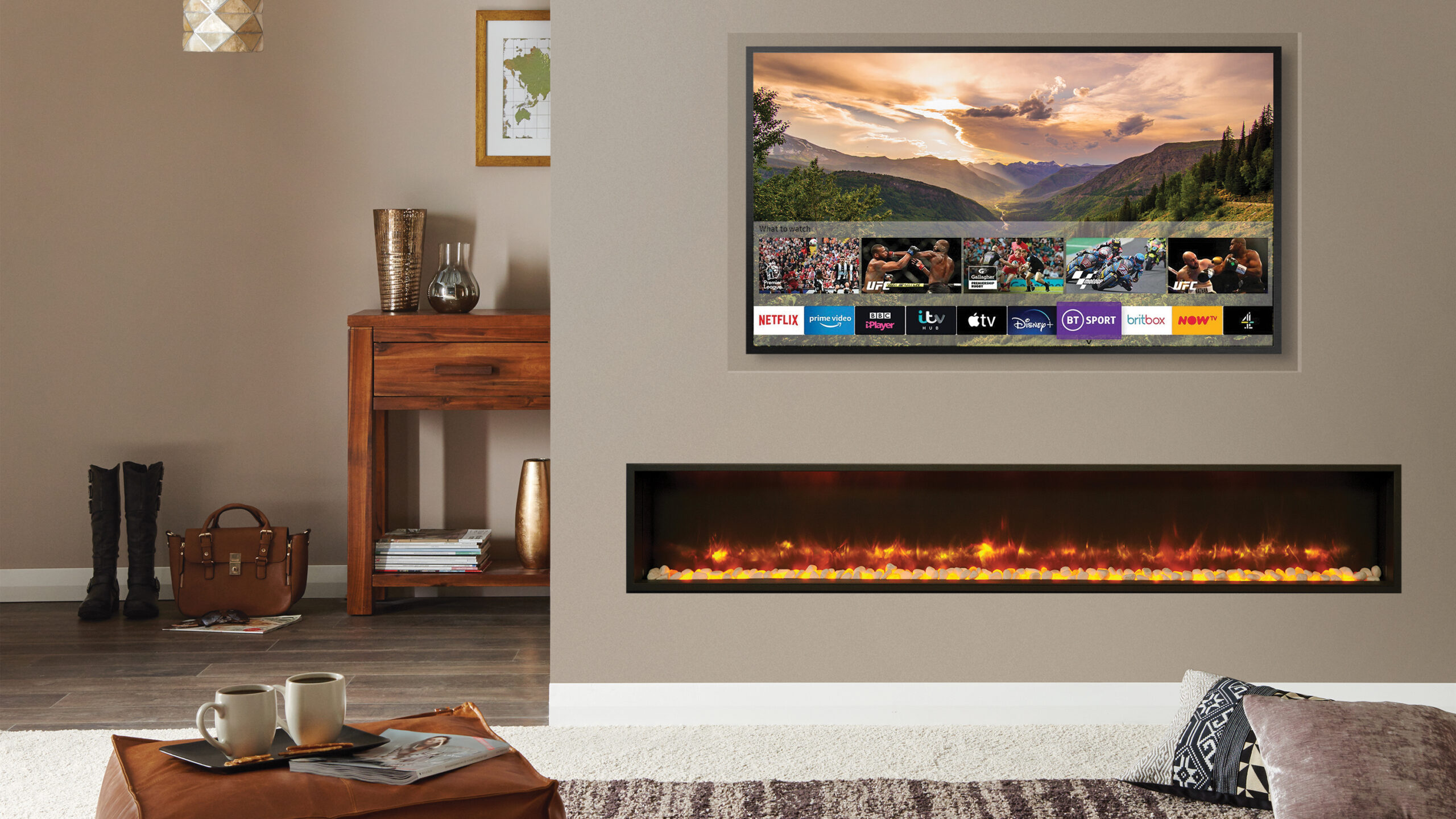  Modern Contemporary Electric Fireplaces