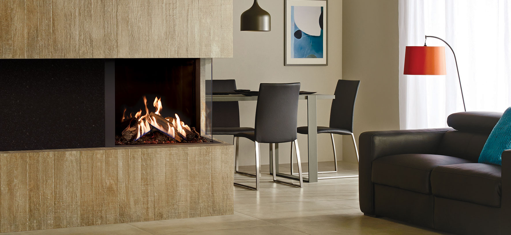  Gazco Reflex 75T-2 and 75T-3 Gas Fires are Multi-sided Masterpieces