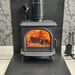 Stovax Huntindon 30 Woodburning stove – “Open Plan Room is now WARM”