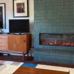 Gazco eStudio 105R electric fire – “Mid century style”
