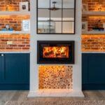 Stovax Studio Air wood burning fire – “From blank canvas to statement centrepiece”