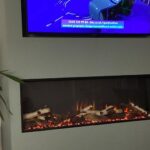 Gazco eStudio 105R electric fire – “Eco-friendly log fire effect”