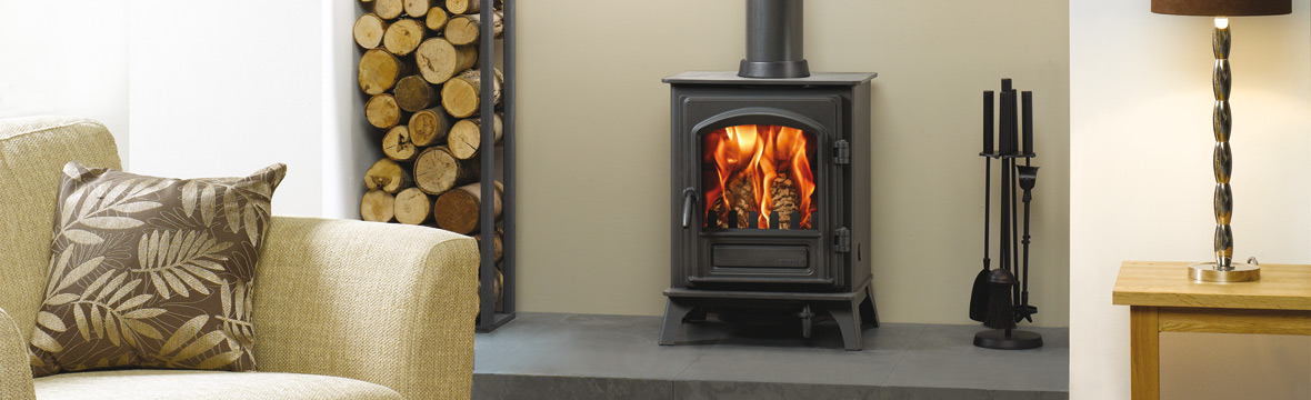 Vogue Small Wood Burning Stoves - Stovax Contemporary Stoves