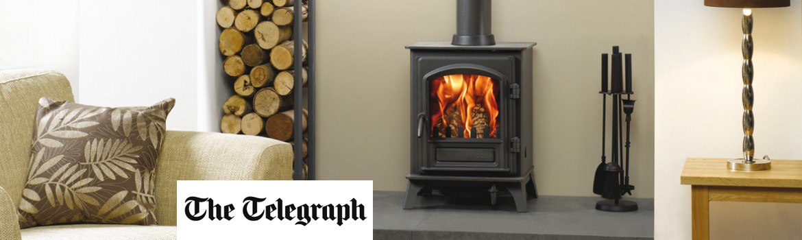 Stovax Riva Plus, as seen in the Telegraph!
