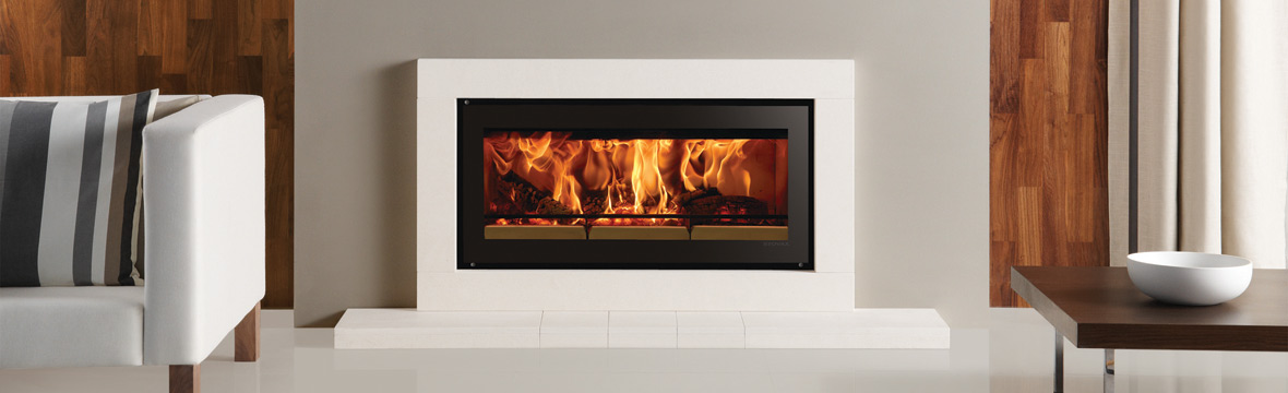 Riva Studio Sorrento Contemporary Natural Stone Wood Burner Fireplaces – Stovax Riva Studio Sorrento