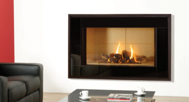 The sun is shining and so is our iconic Gazco gas fire!