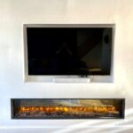 Gazco eReflex 195R Electric fire – “Beautiful big fire within feature wall!”