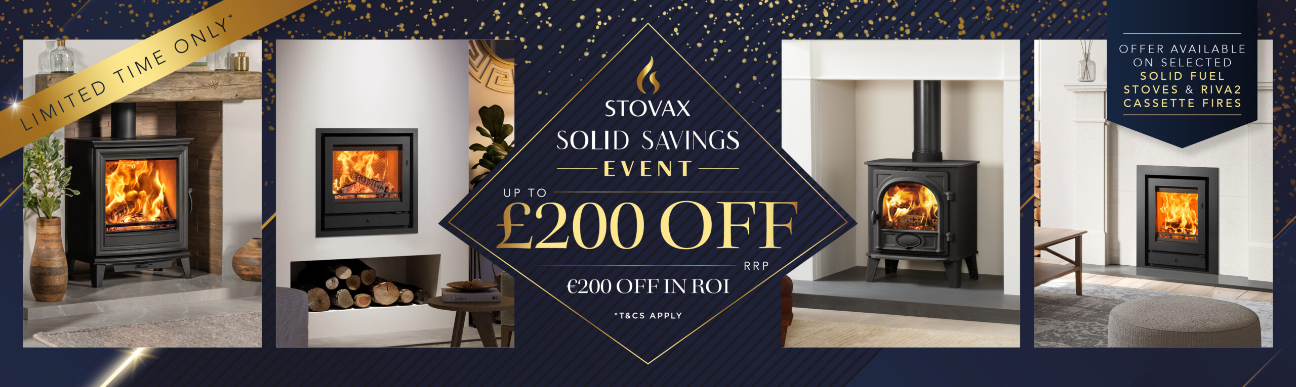  Solid Savings! Enjoy Limited-time Discounts on Premium Stovax Stoves and Fires