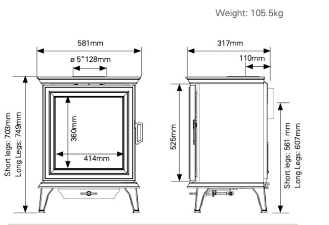 Sheraton 5 Wide Dimensions