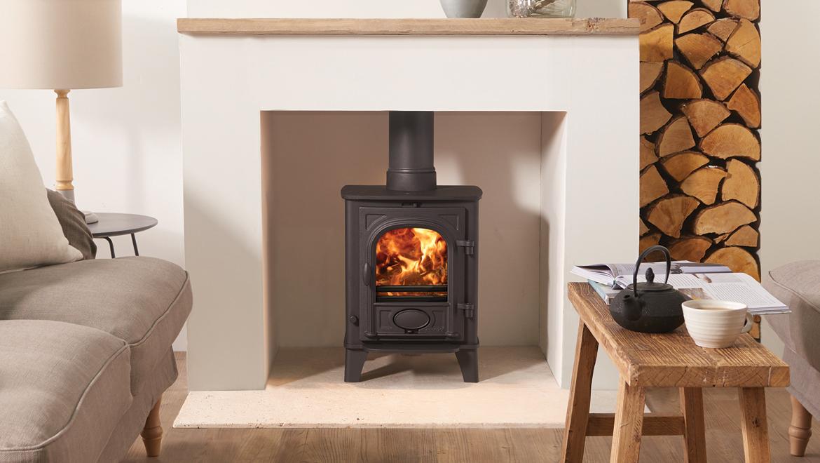 Stovax Stockton 3 wood burning stove. Small fireplace ideas. Small Fireplace Ideas for Every Home