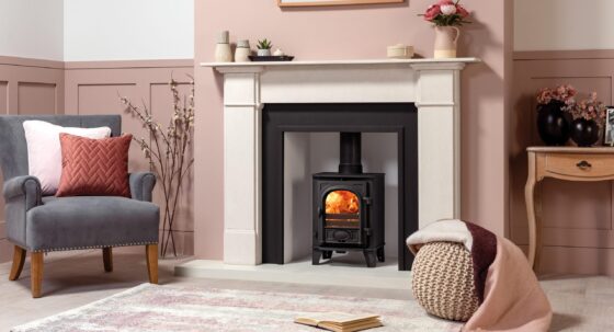 Small wood burning stoves are a big trend!