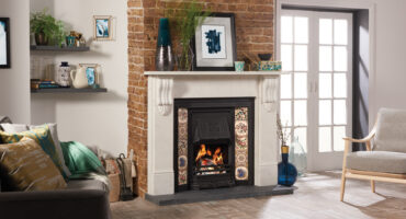 Traditional multi-fuel fireplaces
