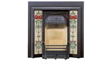 Victorian Tiled Fireplaces