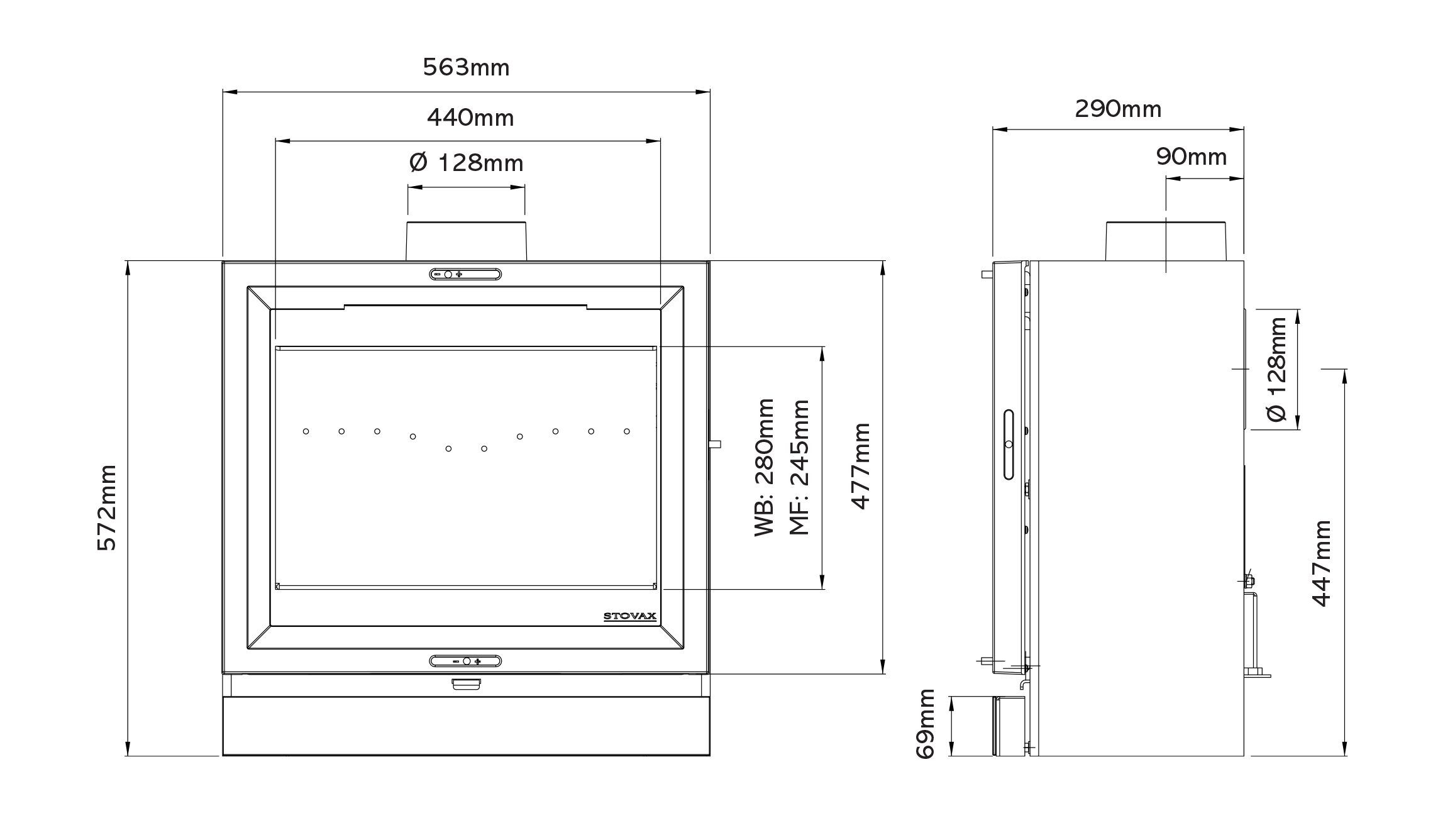 View 5 Wood Burning Stoves & Multifuel Stoves Stovax Stoves