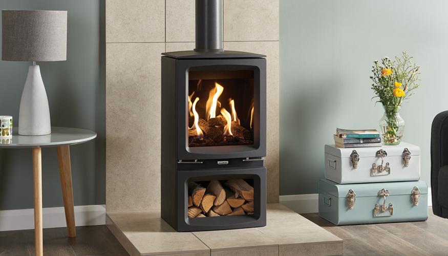 Gazco Vogue Gas Midline log burner