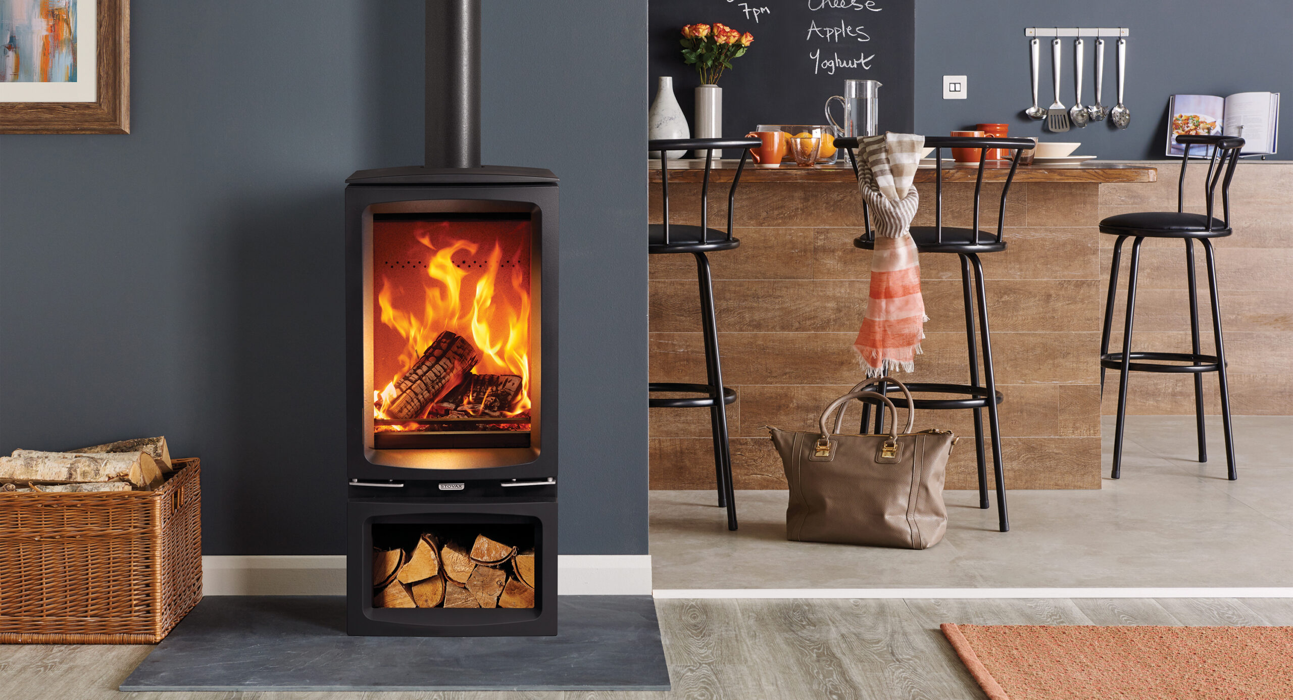 Vogue Wood Burning Stoves u0026 Multi-fuel Stoves - Stovax Contemporary Stoves