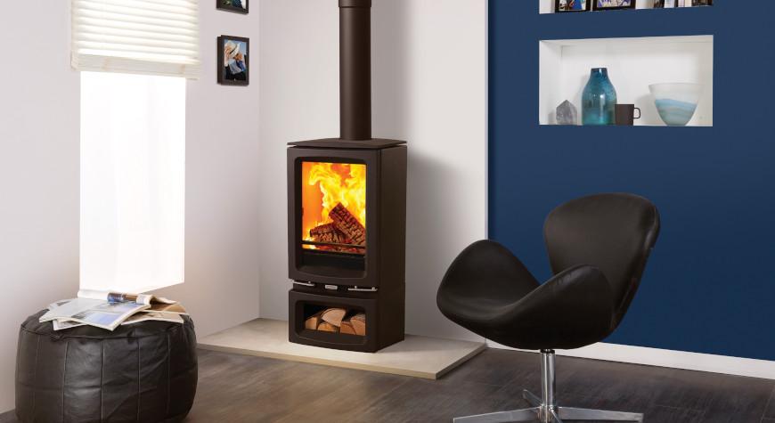 Small wood burning stove Stovax Vogue Small T