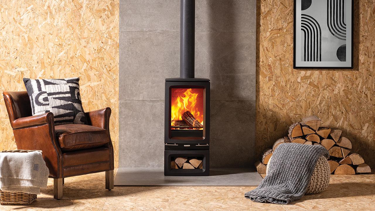 Stovax Vogue Small T small wood burning and multi fuel stove Small Wood Burning & Multi-Fuel Stoves