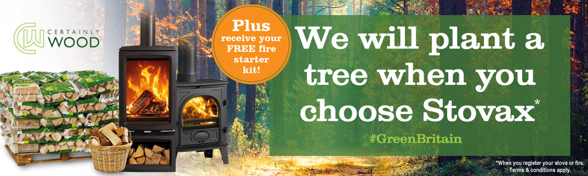 Stovax Heating Group partners with Certainly Wood for #GreenBritain campaign