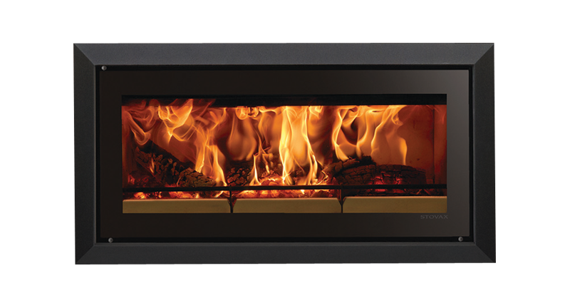 Studio Bauhaus Inset Wood Burning Fires - Stovax u0026 Gazco