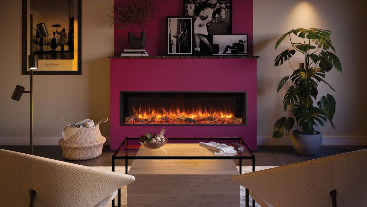 Gazco eReflex 150RW inset electric fire Berry Bold: Etsy’s Colour Of The Year Is Revolutionising Trends