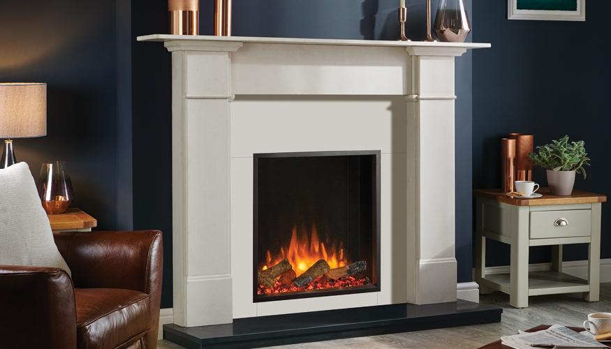 Gazco eReflex electric fire. Realistic electric log burner.